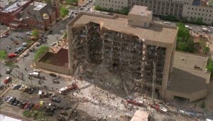 The bombing of the Alfred P. Murrah Federal Building in Oklahoma City on April 19, 1995 was the deadliest act of homegrown terrorism in U.S. history, resulting in the deaths of 168 people.
